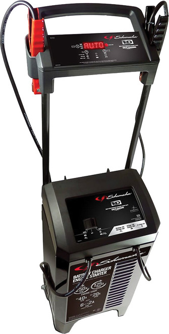 PG386 - CHARGEUR DE BATTERIE/DÉMARREUR MOTEUR ENTIÈREMENT AUTOMATIQUE 12/24 V POUR USAGE ROBUSTE, 250A (12 V), 125A (24 V)