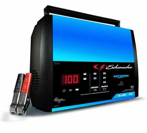 Chargeur 15/8/3 Ampères pour batteries automobiles et marines