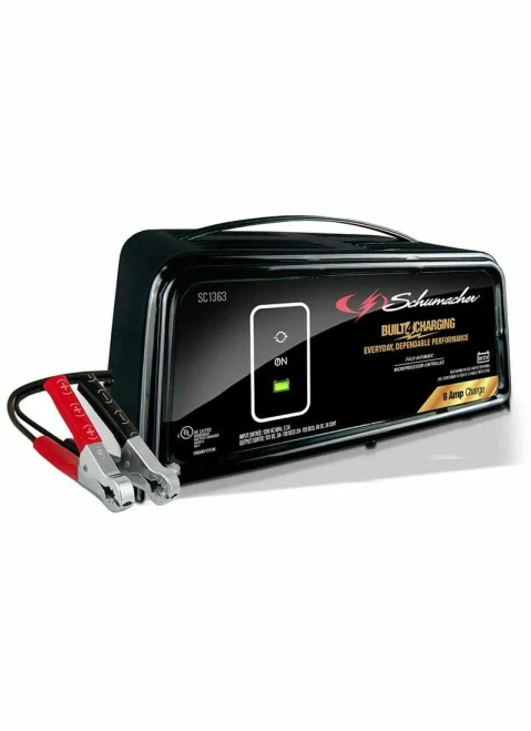 8/2 Amp Battery Charger/Basic Charging Applications & Rugged Use