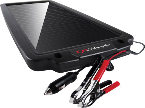 PG20 - PANNEAU SOLAIRE, 2,4 WATTS AVEC SERRE-PILES ET ADAPTATEUR 12V