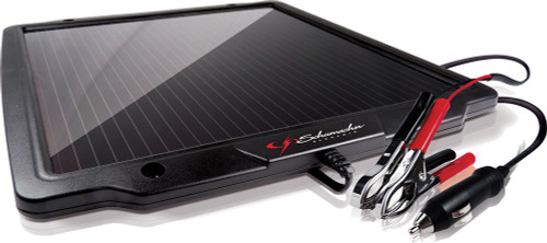 PG403 - SOLAR PANEL, 4.8 WATT W/ BATTERY CLAMPS AND 12V ADAPTER