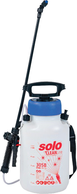 PG285 - PULVÉRISATEUR CLEANLINE DE 1,5 GALLON, JOINTS EPDM (ÉCHELLES DE PH ALCALINES 7-14), 45 PSI, PULVÉRISATEUR DE 20", BUSE DE PULVÉRISATION PLATE, SANGLE D’ÉPAULE
