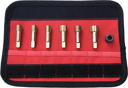 PG117 - DIESEL EXHAUST BUNG RE-THREADERS, 12X1.0, 12X1.25, 12X1.5, 14X1.25, 14X1.5, 16X1.5