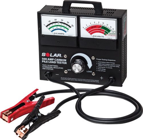 PG392 - 500 AMP 12V CARBON PILE BATTERY TESTER