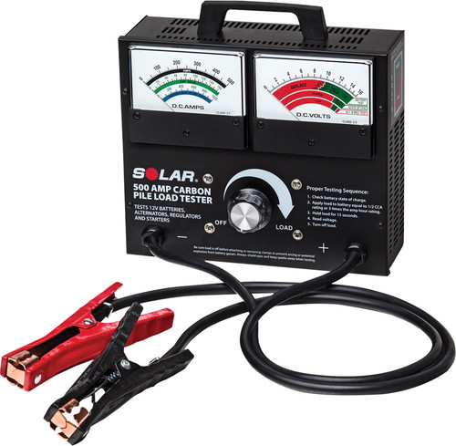 PG26 - 500 AMP 12V CARBON PILE BATTERY TESTER