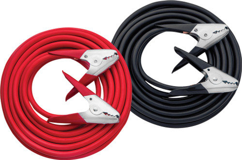 PG384 - 2 GA., 25 FT BOOSTER CABLE, 600A PARROT CLAMP