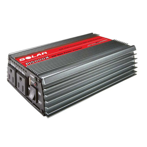 500W Power Inverter, Dual Outlet plus USB
