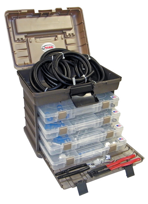 PG404 - KIT DE RÉPARATION DE LIGNE DE CLIMATISATION DELUXE DE 47 PIÈCES AVEC TUYAU DE 20 PI