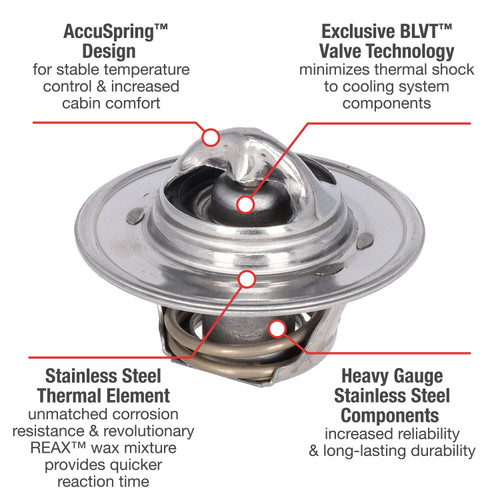 Engine Coolant Thermostat - 5200-195 - Formerly STA-45359