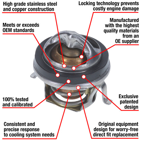 Engine Coolant Thermostat - 7306-192