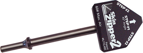 PG316 - SKIN ZIPPER2 DOOR SKINNER TOOL (BLACK) FOR AIR HAMMER