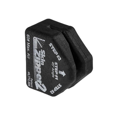 SKIN ZIPPER2 REPLACEMENT HEAD (BLACK)