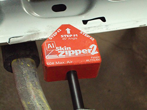 PG314 - AL SKIN ZIPPER2 DOOR SKINNER TOOL (RED) FOR AIR HAMMER