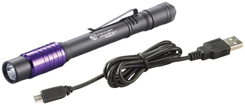 PG33 - STYLET LUMINEUX UV RECHARGEABLE STYLUS PRO® USB, CÂBLE USB, ÉTUI