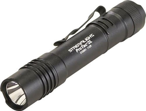 PG35 - PROTAC 2L W/2 CR123A BATTERIES LITHIUM ET ÉTUI - NOIR