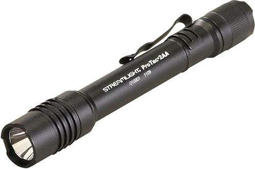 PG403 - PROTAC 2AA W/ 2 "AA" ALKALINE BATTERIES AND HOLSTER - BLACK