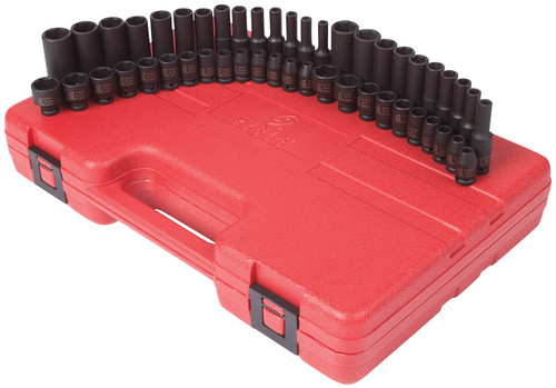 PG141 - 48-PC 1/4" DR. 48PC. MASTER IMPACT SOCKET SET