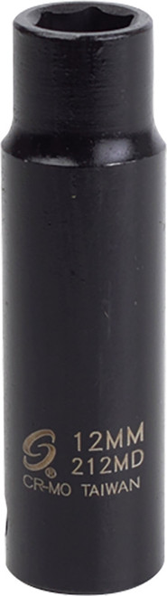 PG138 - 1/2" DR. 12MM DEEP IMPACT SOCKET