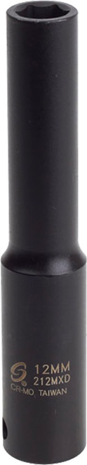 PG145 - 1/2" DR. 12MM EXTRA DEEP IMPACT SOCKET