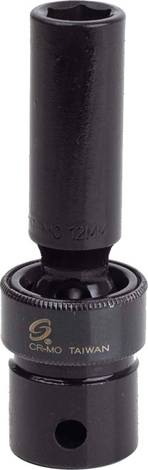 PG152 - 1/2" DR. 12MM UNIVERSAL DEEP IMPACT SOCKET