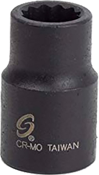 PG145 - PRISE 1/2" DOUILLE À IMPACT 3/8" 12 POINTS