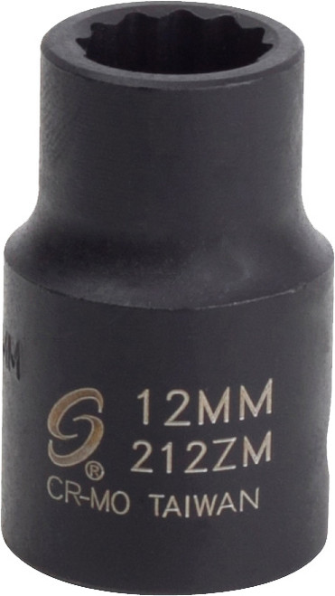 PG152 - 1/2" DR. 12MM 12 POINTS DOUZE À CHOCS