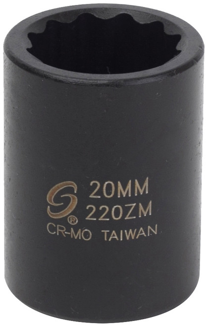 PG145 - DR. 1/2" DR. 20MM 12 POINTS À IMPACT