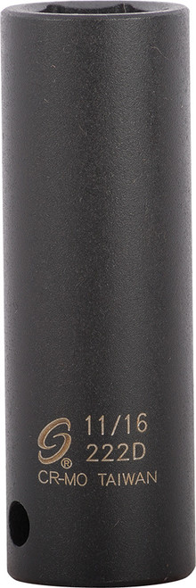 PG145 - 1/2" DR. 11/16" DEEP IMPACT SOCKET