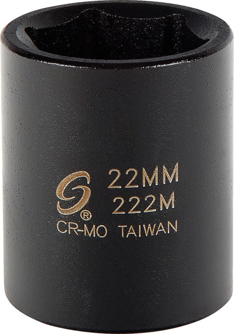 PG152 - 1/2" DR. 22MM IMPACT SOCKET