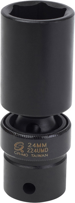 PG145 - DR. 1/2" DR. DOUILLE PROFONDE UNIVERSELLE DE 24 MM