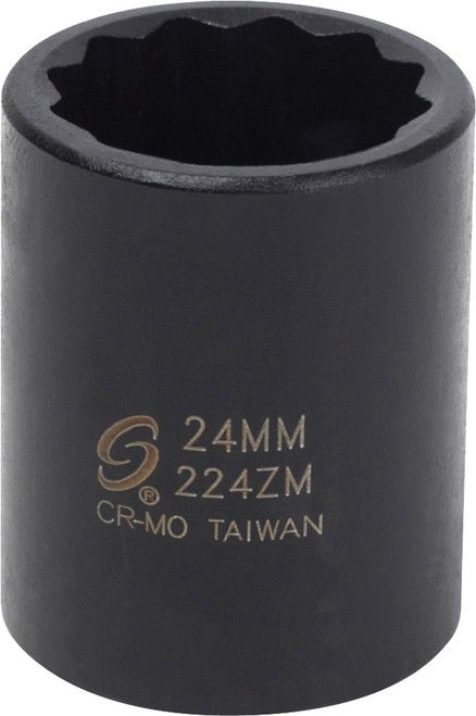 PG138 - 1/2« DR. 24MM 12-DOUILLE À IMPACT PONCTUEL