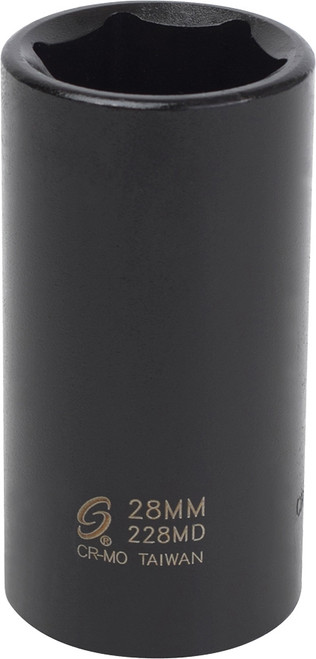 PG152 - 1/2" DR 28MM DOUILLE À CHOCS PROFOND