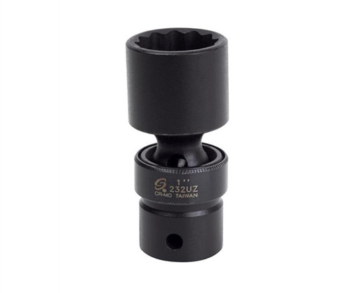 1/2" Dr 12 Pt Universal Impact Socket 1"
