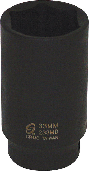 PG138 - DOUILLE À IMPACT PROFONDE DE 1/2" DR 33 MM