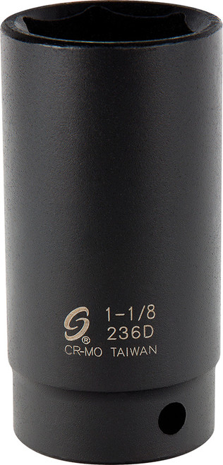 PG138 - 1/2" DR. 1-1/8" DEEP IMPACT SOCKET