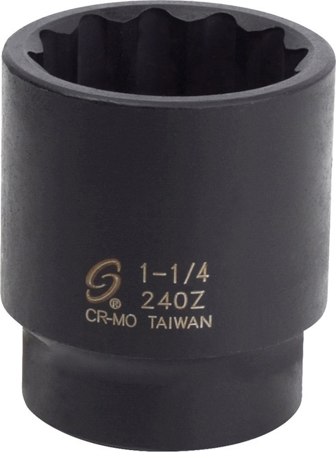 PG152 - 1/2" DR. 1-1/4" 12-POINT IMPACT SOCKET