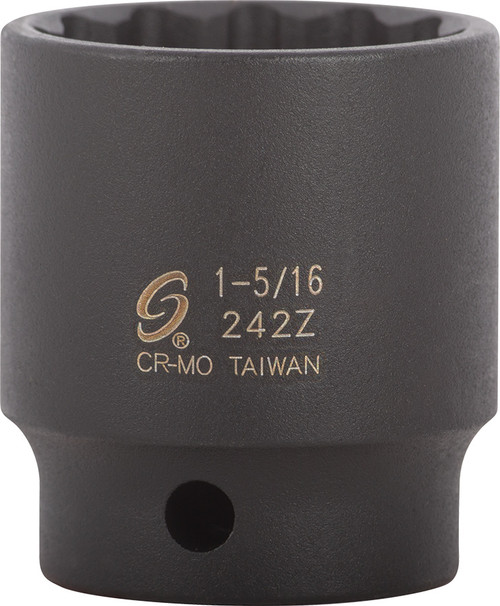 PG138 - 1/2" DR. 12 PT. 1-5/16" IMPACT SOCKET