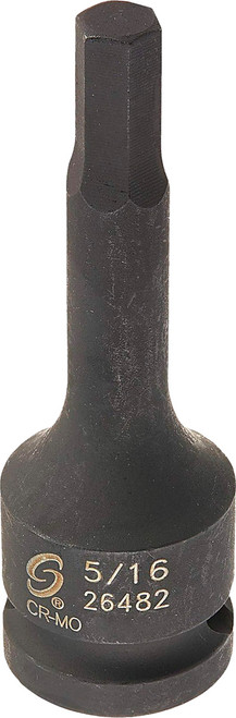 PG146 - 1/2" DR. 5/16" HEX IMPACT SOCKET
