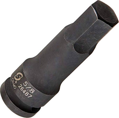 PG153 - DR. 1/2 » DR. 5/8 » DOUILLE À IMPACT HEXAGONALE