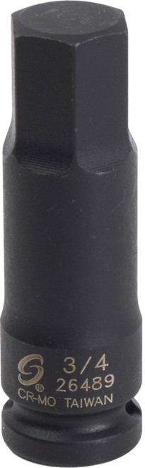 PG146 - 1/2" DR. 3/4" HEX IMPACT SOCKET