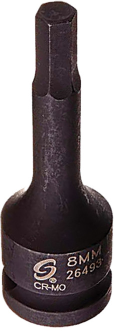 PG162 - 1/2" DR. 8MM HEX IMPACT SOCKET