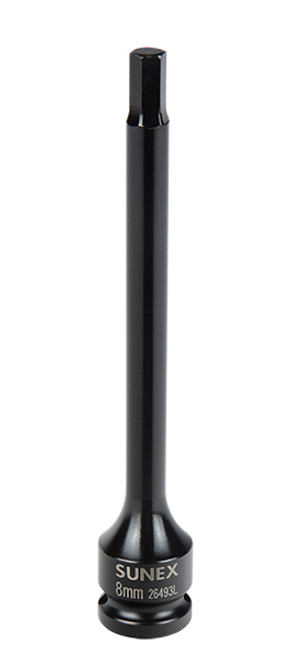 1/2" Dr Impact Hex Socket 6 pouces de long 8MM 1/2" Dr Impact Hex Socket 6 pouces de long 8MM