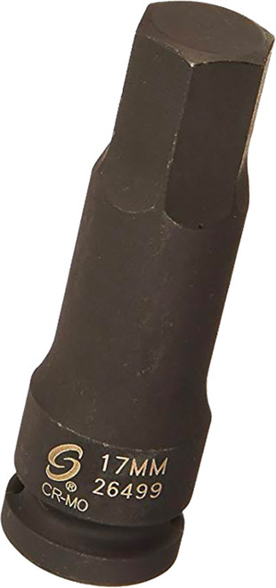 PG160 - DR 1/2" DR. 17 MM DOUILLE HEXAGONALE