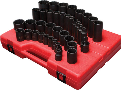 PG134 - 39-PC 1/2" DR. METRIC MASTER IMPACT SOCKET SET