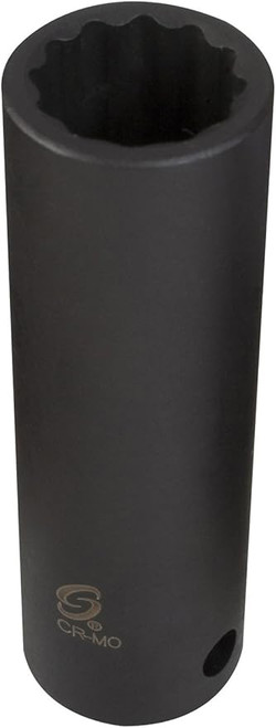 1/2" Dr. 18mm 12-Point Deep Impact Socket