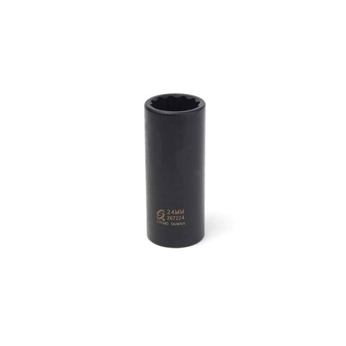 1/2Dr. 24mm 12-Point Deep Impact Socket