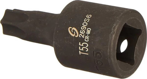 1/2" Dr. T55 Internal Star Impact Socket