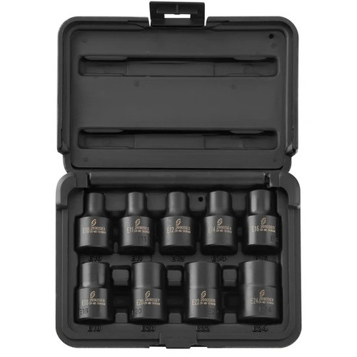 1/2" Dr. Ensemble de sockets d’impact d’étoile externe