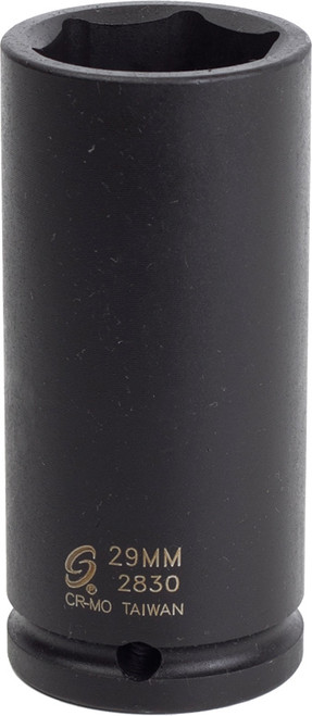 PG363 - 1/2" DR. 29MM DEEP SPINDLE NUT IMPACT SOCKET