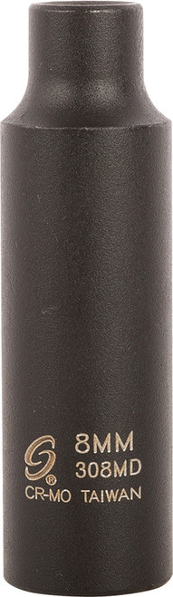 PG138 - 3/8« DR. 8DOUILLE À CHOC DE MM DE PROFONDEUR
